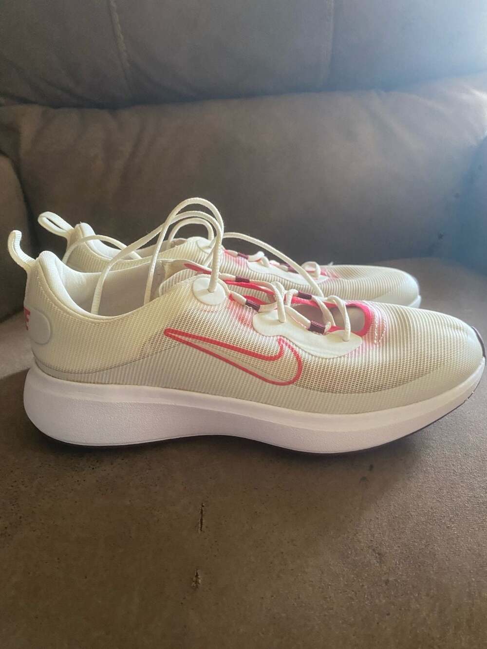 Nike Ace Summerlite Women's Golf Shoes Sail/Light Bone/White/Fusion Red